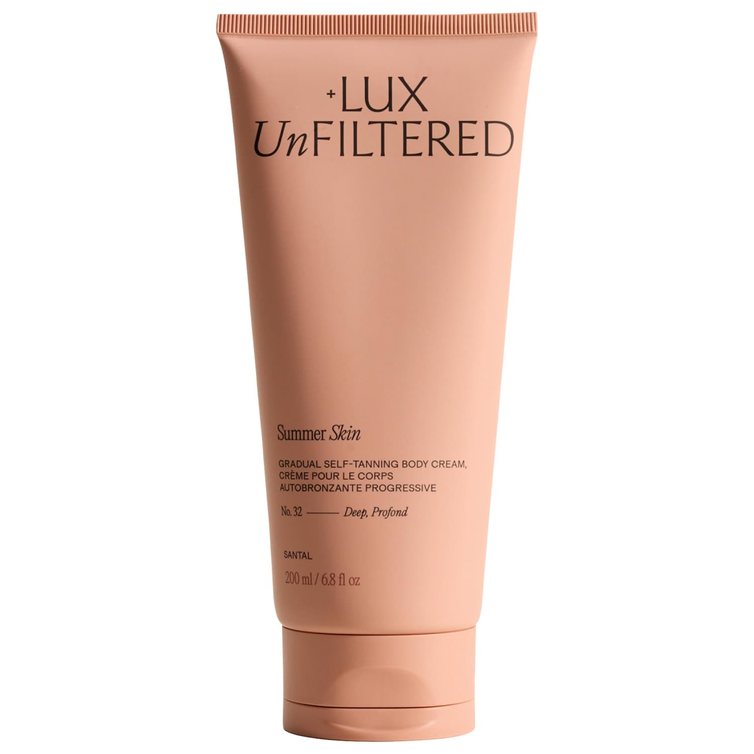 Увлажняющий крем для тела для постепенного автозагара Lux Unfiltered Summer Skin, Santal — фото 1