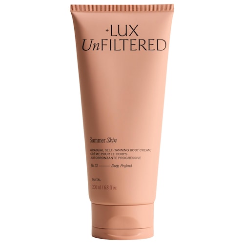 Увлажняющий крем для тела для постепенного автозагара Lux Unfiltered Summer Skin, Santal