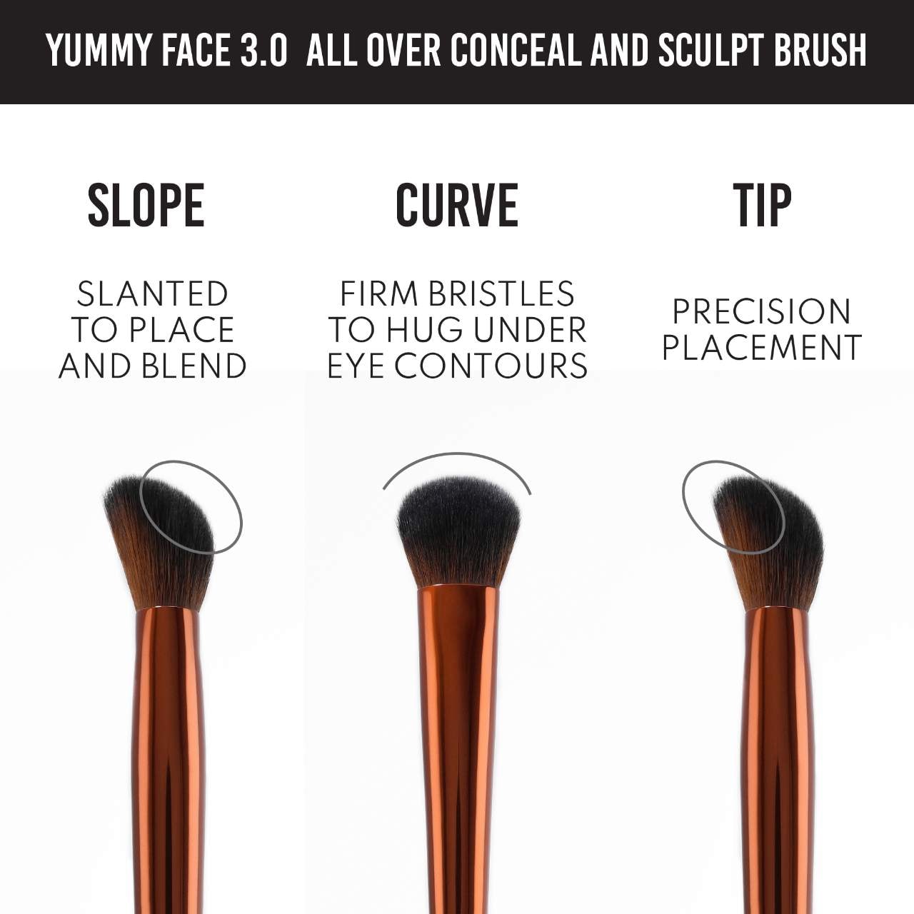 Кисть для консилера и скульптурирования Danessa Myricks Beauty Yummy Face 3.0 — фото 2