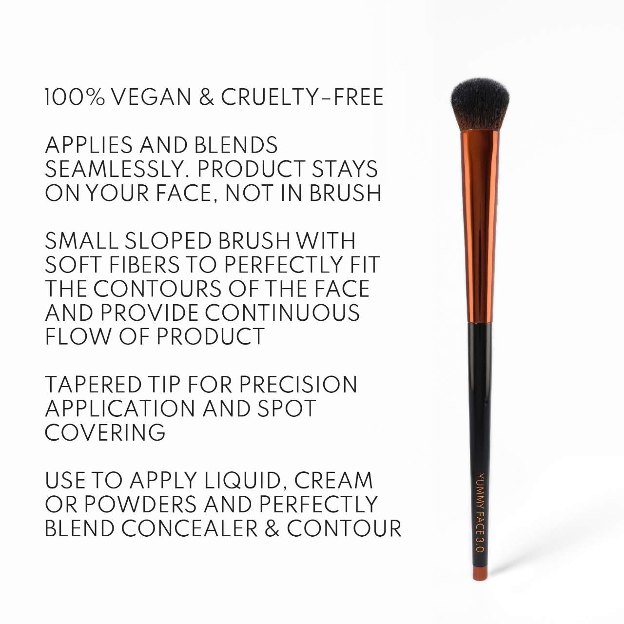 Кисть для консилера и скульптурирования Danessa Myricks Beauty Yummy Face 3.0 — фото 3