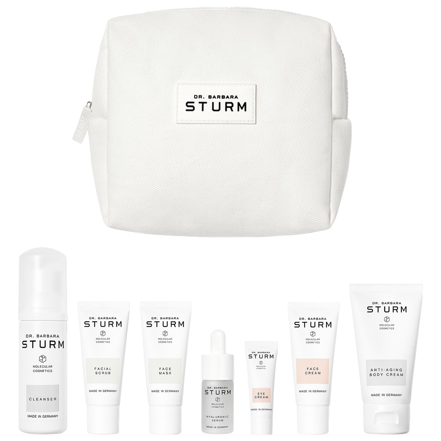 Дорожный набор из 7 средств по уходу за кожей Dr. Barbara Sturm Discovery Kit — фото 1