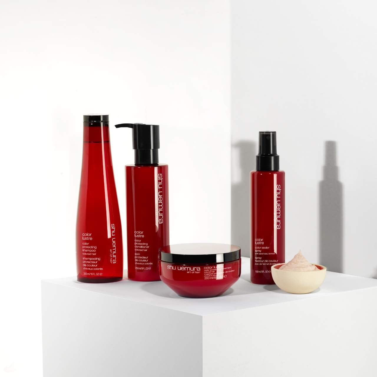 Color Lustre Hydrating Mask for Color Treated Hair - shu uemura