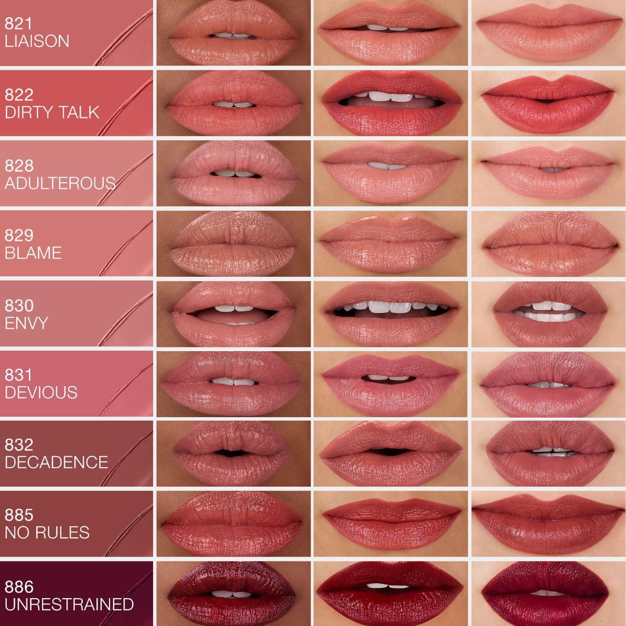 Explicit Refillable Satin Lipstick - NARS | Sephora