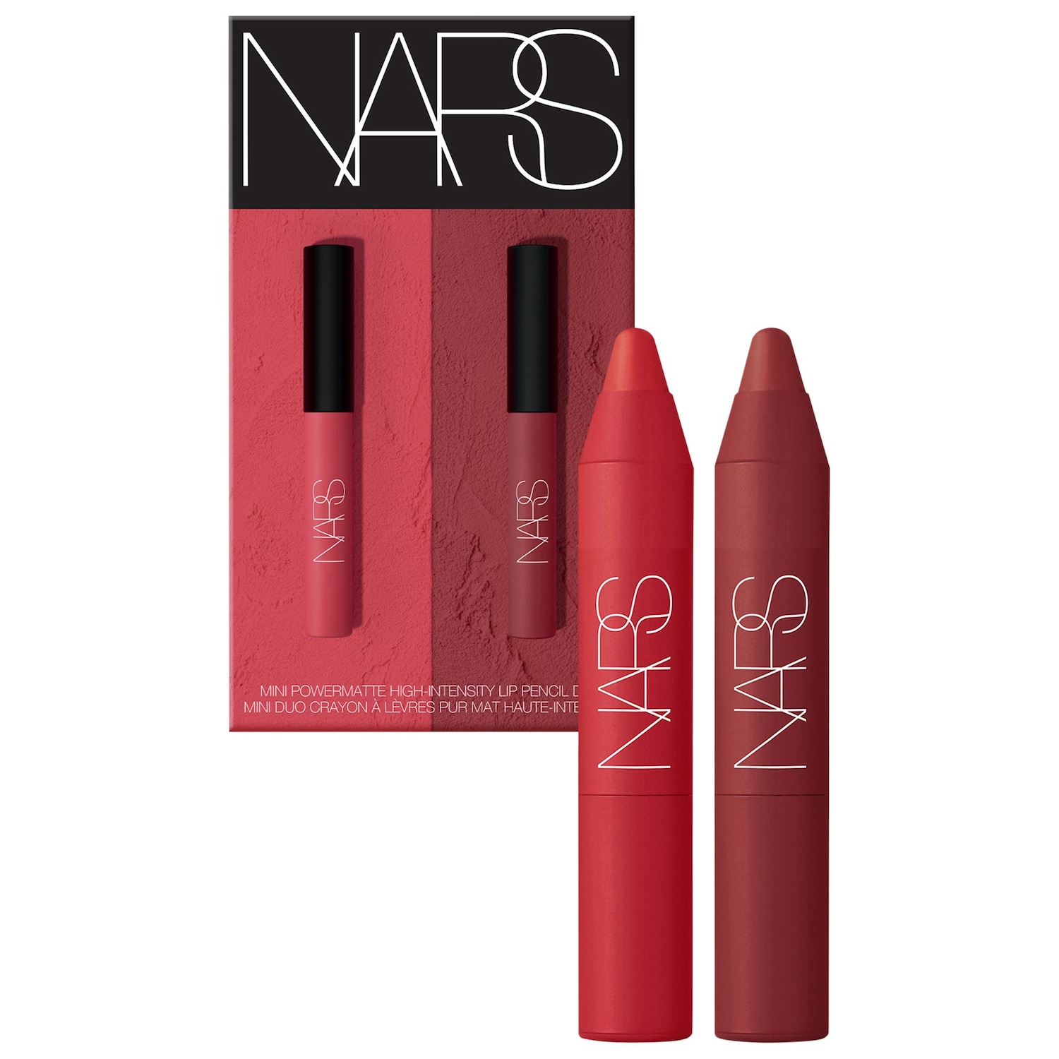 Мини-дуэт карандашей для губ NARS Powermatte High-Intensity — фото 1