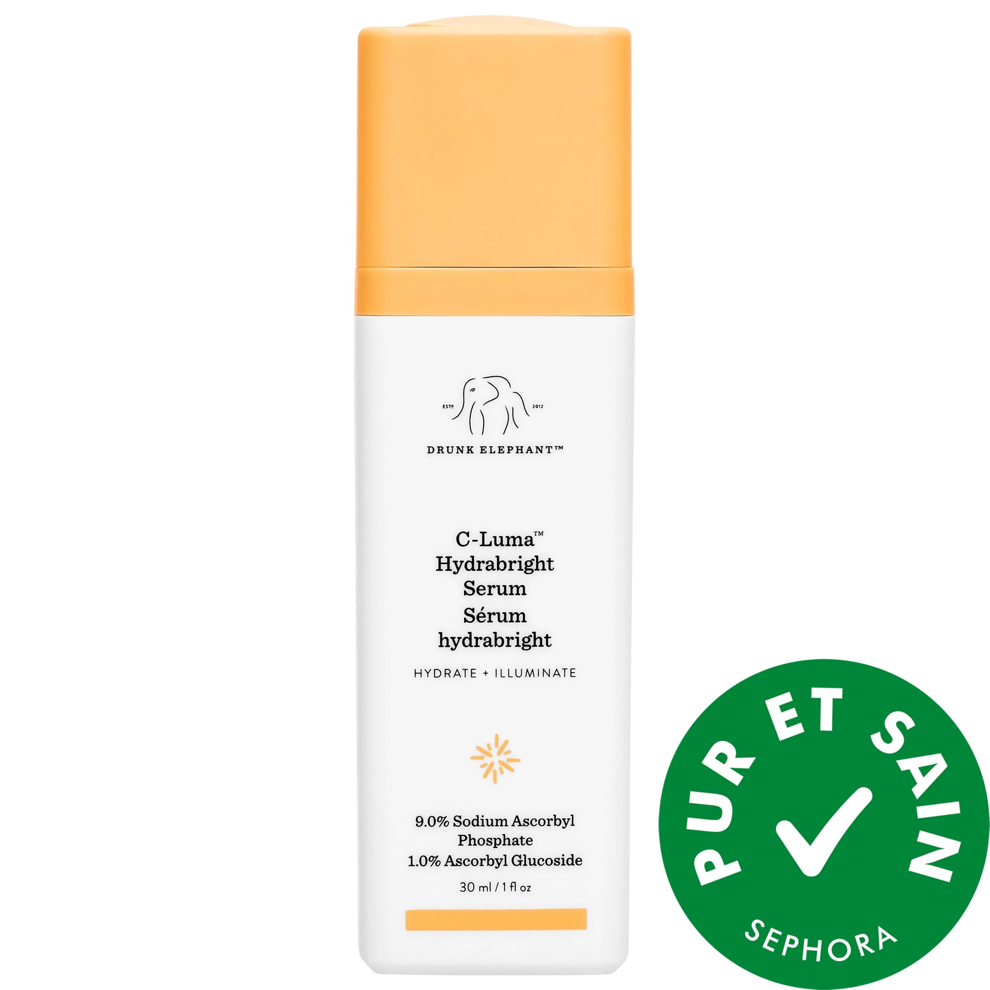 Drunk Elephant Sérum hydratant doux à la vitamine C Hydabright - C-Luma 1 oz / 30 ml
