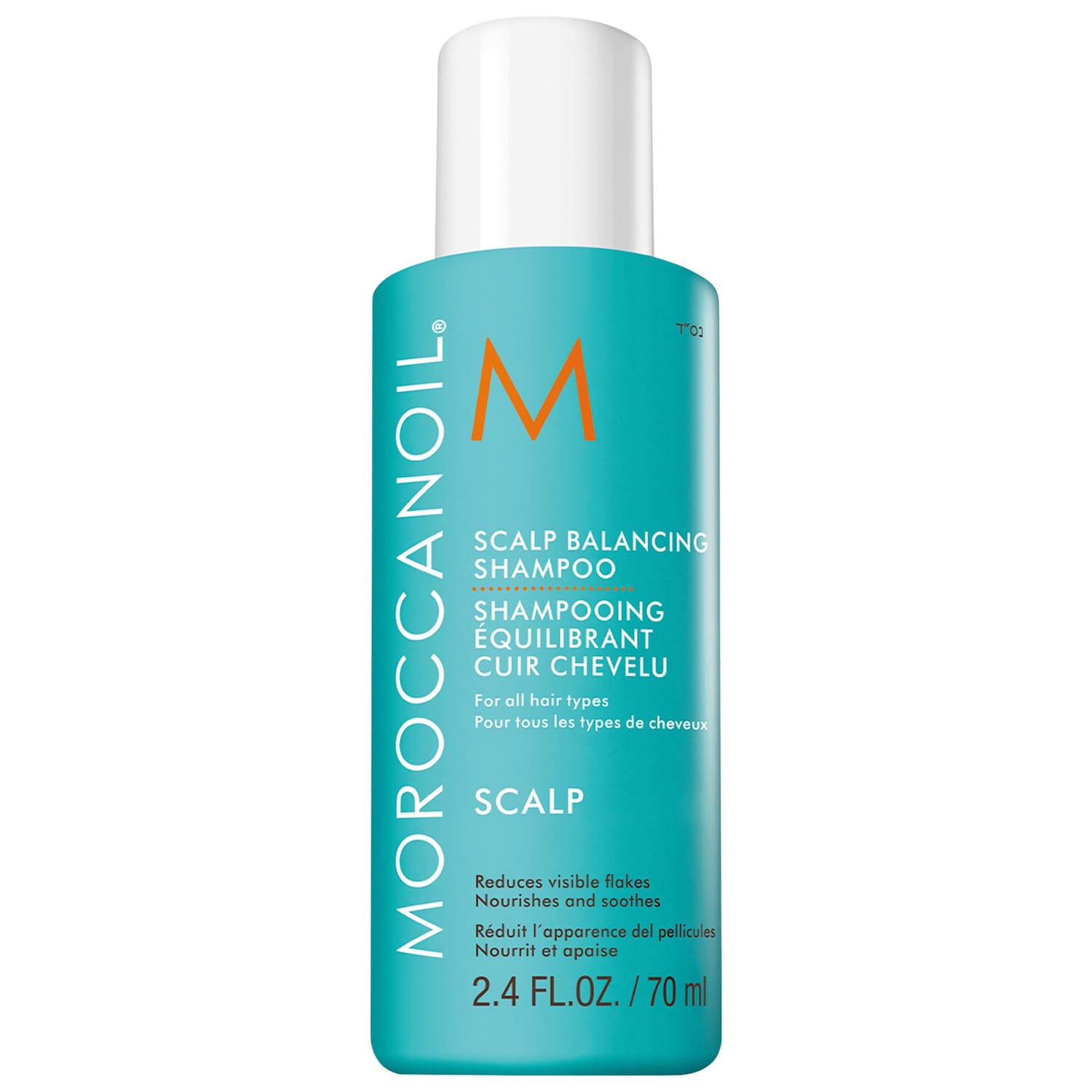 Мини-шампунь Moroccanoil Scalp Balancing с аргановым маслом для баланса кожи головы — фото 1