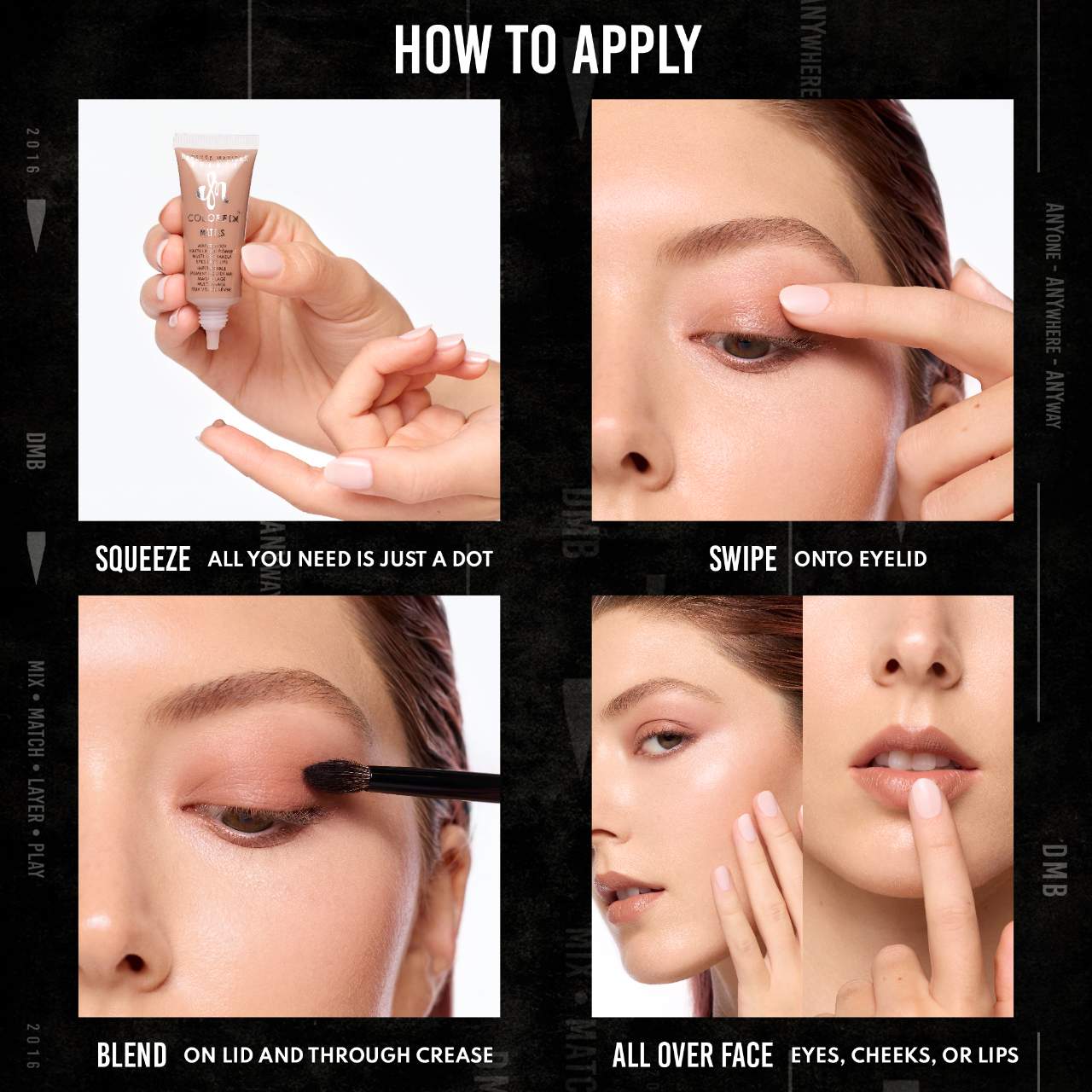 Colorfix - Multi-Use Eye, Cheek & Lip Waterproof Liquid Pigment