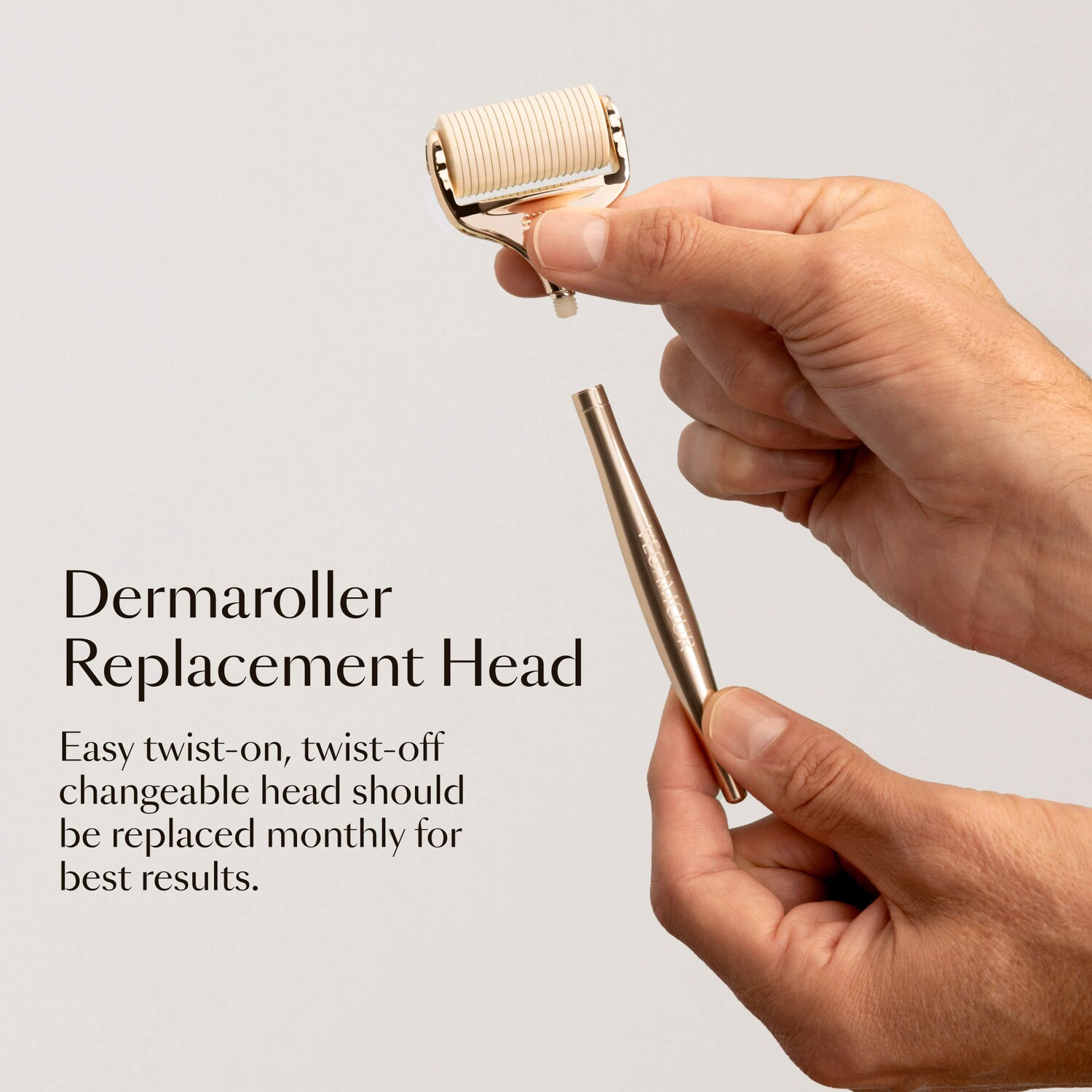 GRO+ Advanced Hair Serum and Dermaroller Set - Vegamour | Sephora