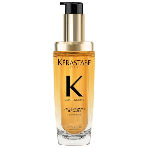 Увлажняющее масло для блеска волос Kérastase Elixir Ultime со сменным блоком