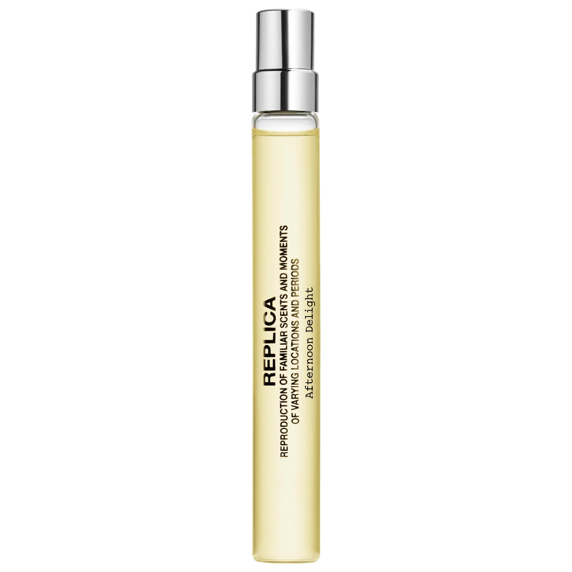Maison Margiela REPLICA' Afternoon Delight Eau de Toilette Travel Spray with Vanilla, Madeleine & Sandalwood 0.34 oz / 10 ml eau de toilette spray