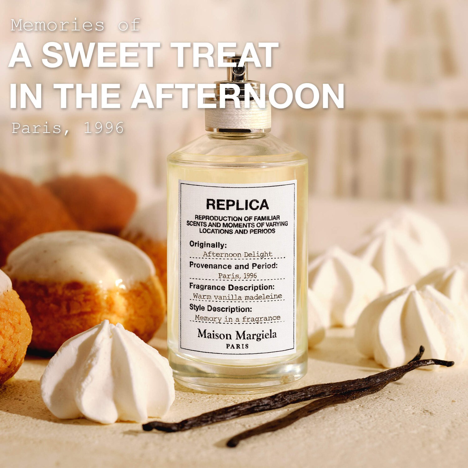 REPLICA' Afternoon Delight Eau de Toilette with Vanilla