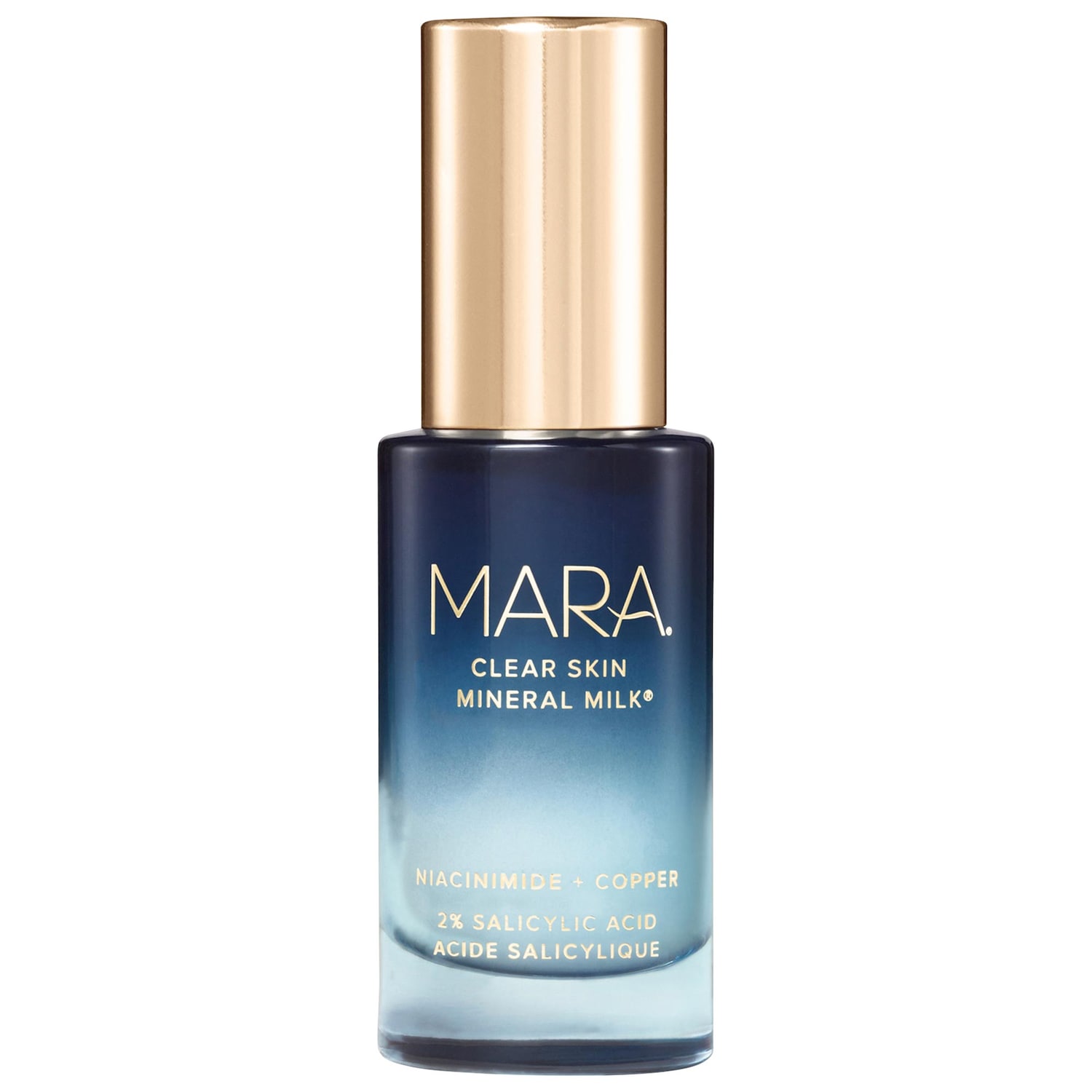 Минеральное молочко Mara Clear Skin с 2% салициловой кислоты, ниацинамидом и медью от акне — фото 1