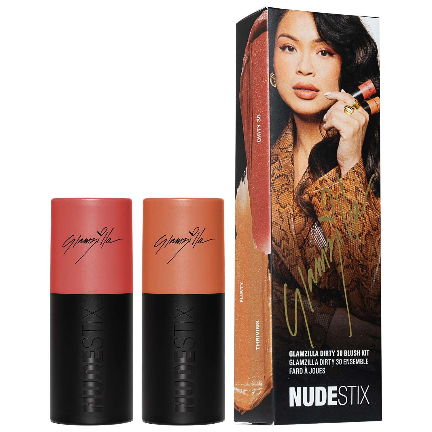 Набор румян Nudestix Glamzilla Dirty 30 — фото 1