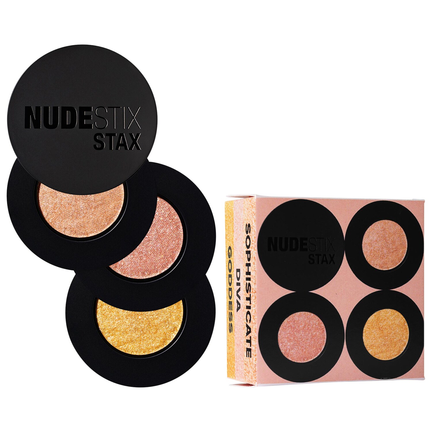 Набор из 3 стиков для глаз Nudestix Nude Eye Lights Stax — фото 1