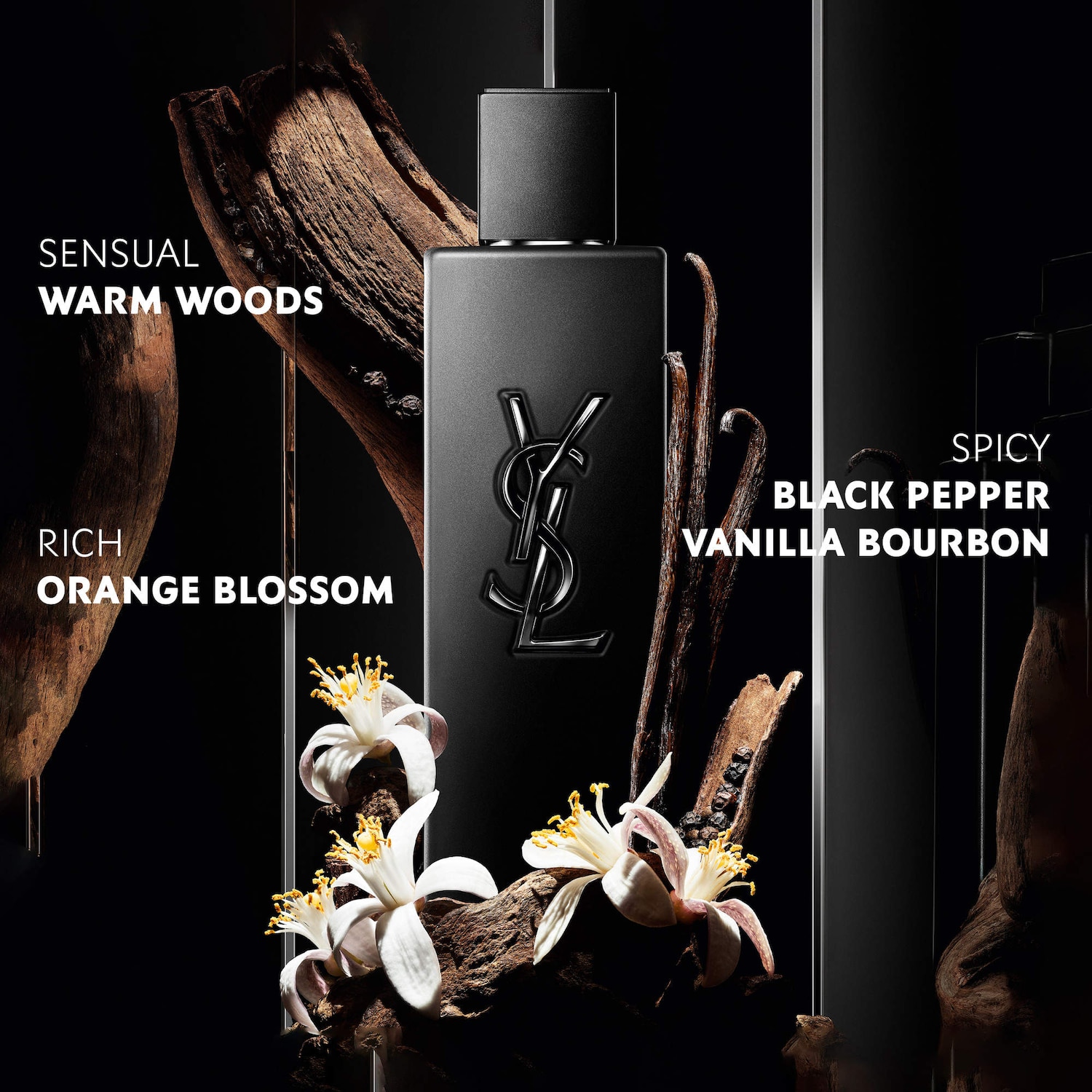 MYSLF Le Parfum with Spicy Vanilla Bourbon & Warm Woods - Yves