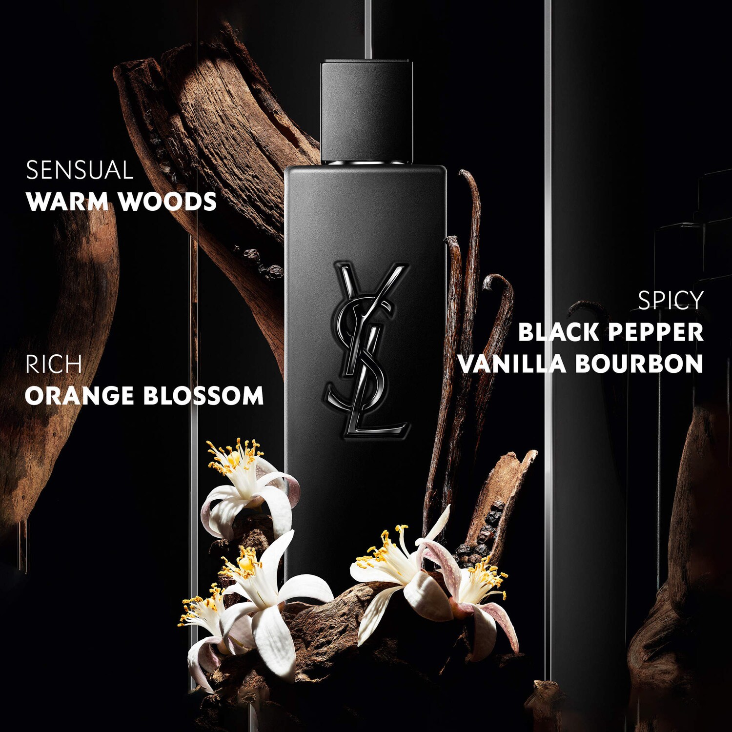 MYSLF Le Parfum Travel Spray with Spicy Vanilla Bourbon & Warm