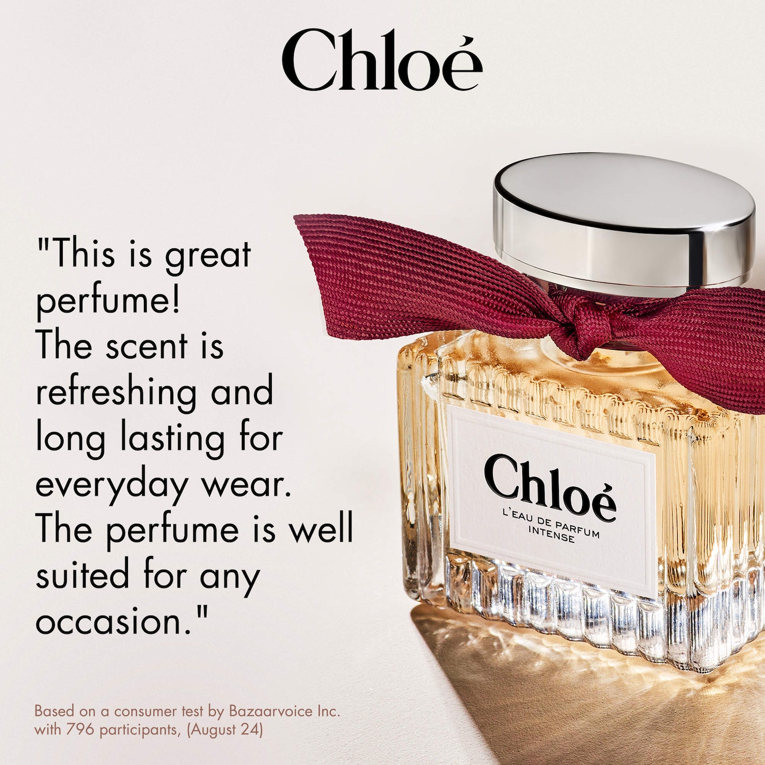 Chloé L'Eau de Parfum Intense with Raspberry, Rose & Amber - Chlo&