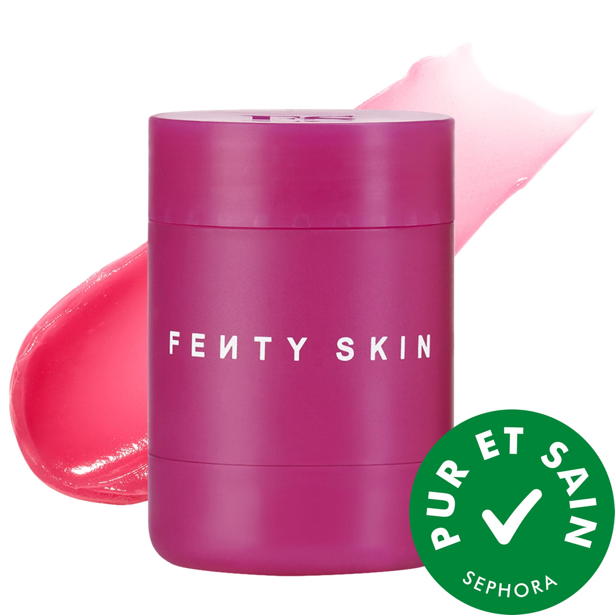 Fenty Beauty by Rihanna Masque pour les lèvres exfoliant Puddin récupération intense avec des stérols de grenade et la vitamine E 0.5 mL