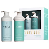 Virtue - Hydrating Recovery Shampoo + Conditioner Gift Set for Dry & Damaged Hair