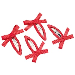 Bow Snap Hair Clips