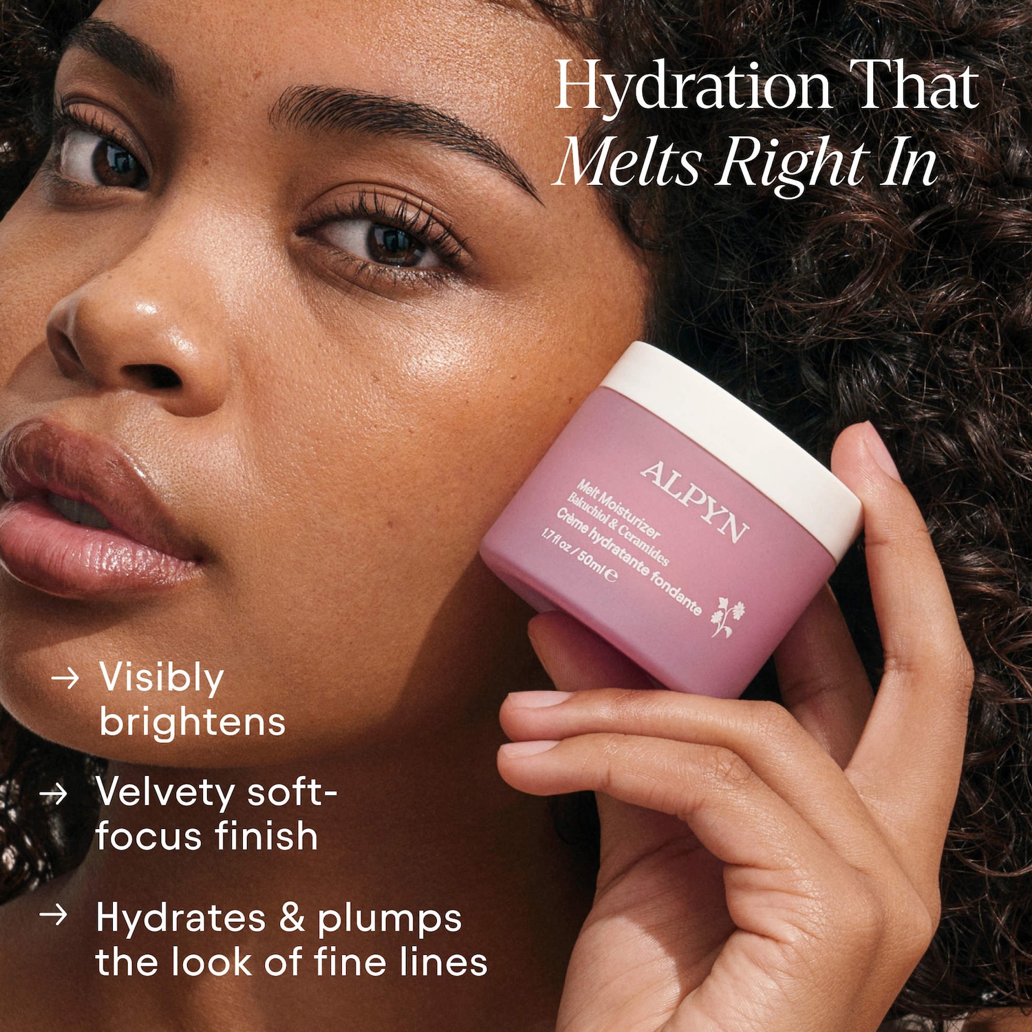 Melt Moisturizer with Bakuchiol for Firming, Plumping & Brightening