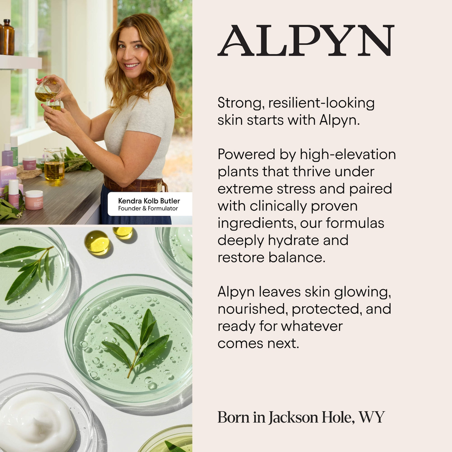 Hydrating Firming Serum with Niacinamide & Nettle