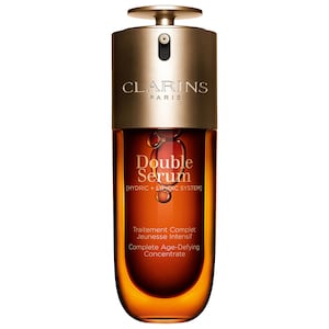Clarins DOUBLE SERUM® To Firm, Boost Radiance & Refine Pores INTERNATIONAL SHIPPING