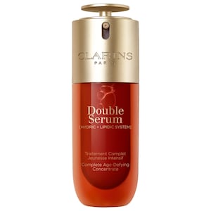 Clarins DOUBLE SERUM® To Firm, Boost Radiance & Refine Pores INTERNATIONAL SHIPPING