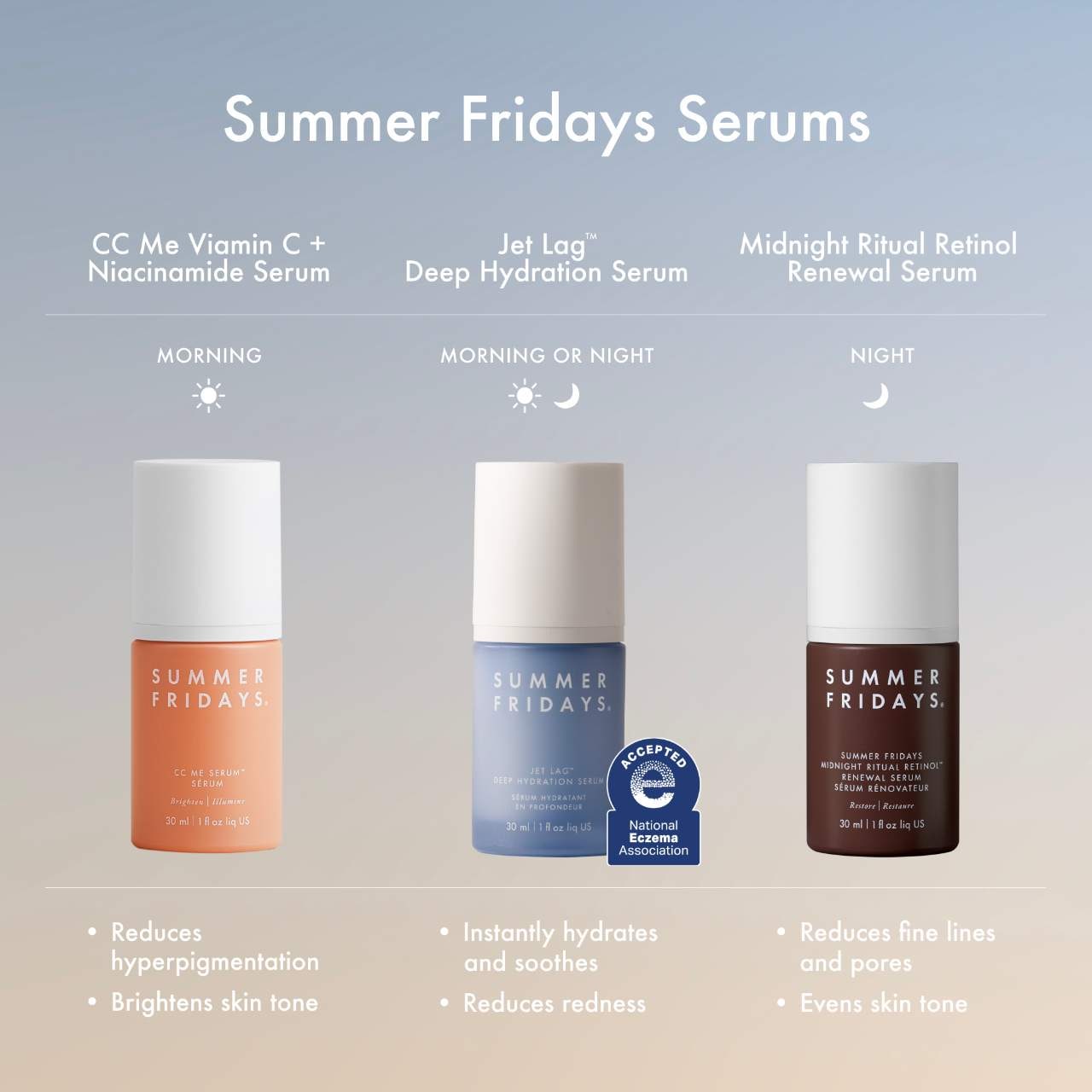 Jet Lag Deep Hydration Serum - Summer Fridays | Sephora