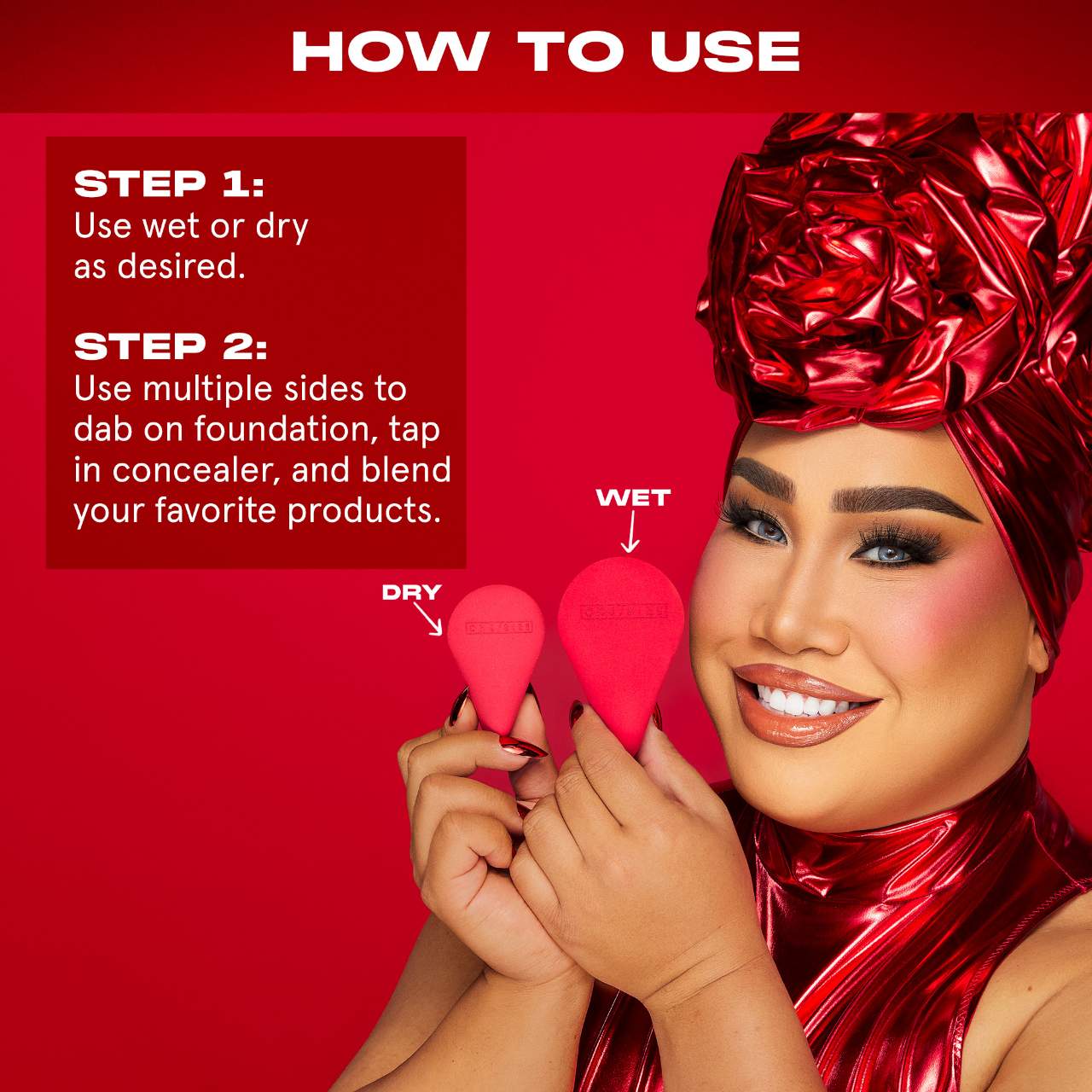 Спонж для макияжа One/Size by Patrick Starrr Turn Up The Base Infinity Beauty Sponge — фото 6