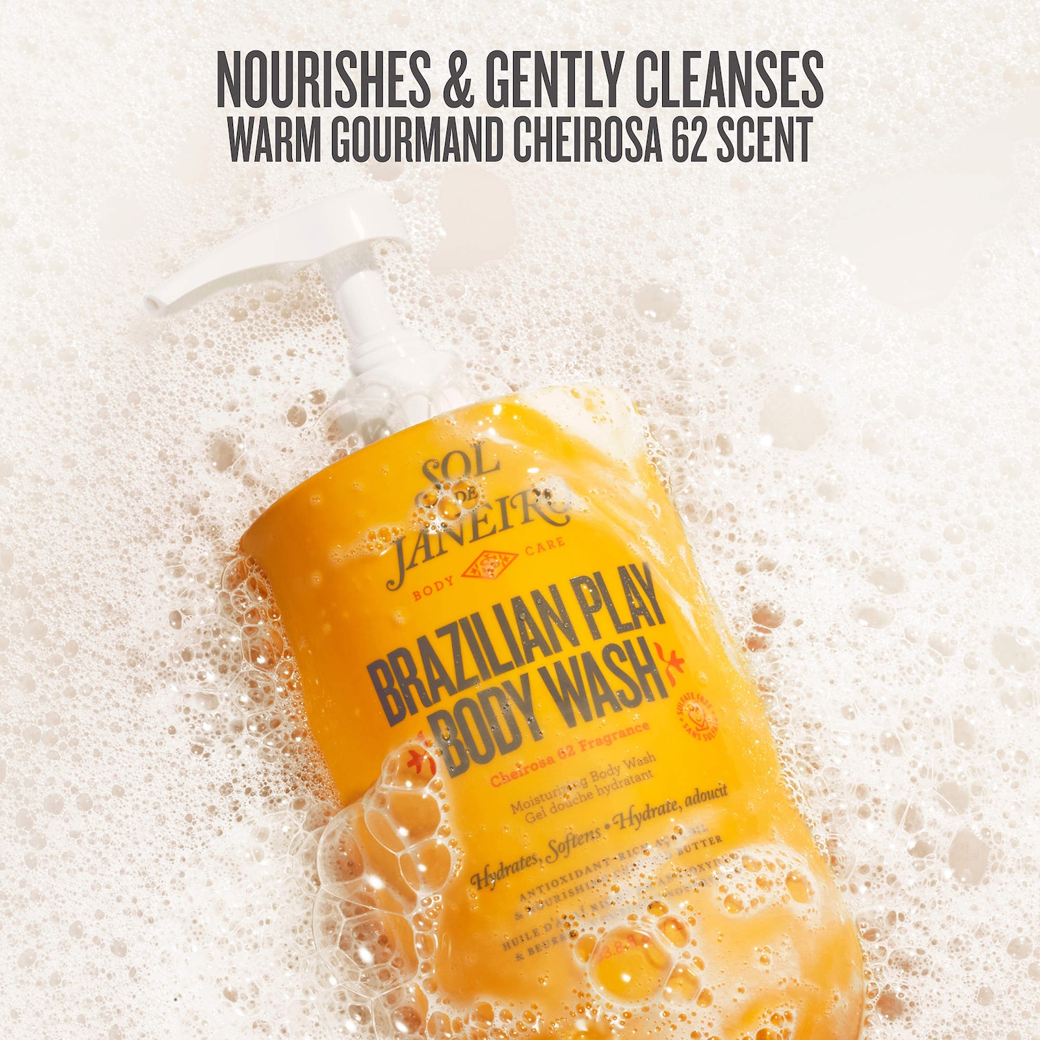 Brazilian Play Moisturizing Shower Cream-Gel