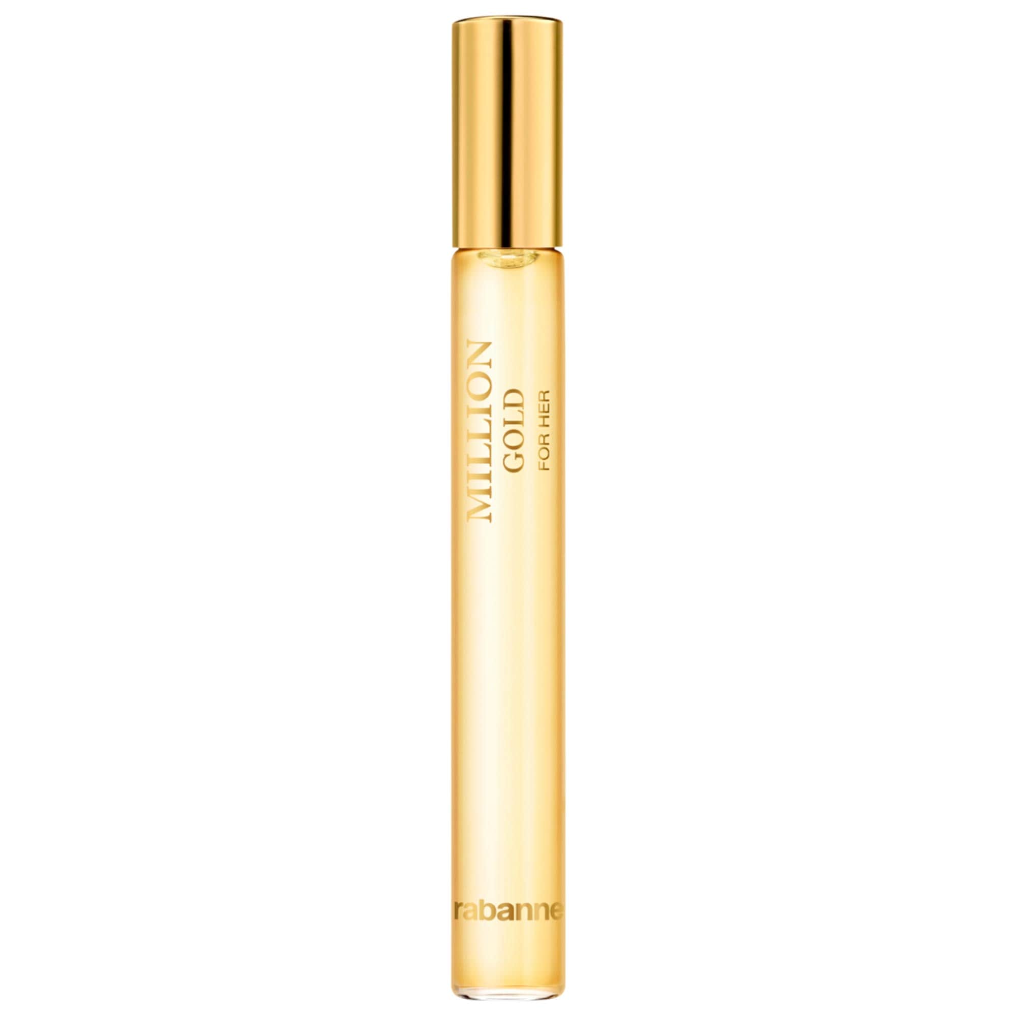 Rabanne Million Gold for Her Travel Spray with Musk and White Florals 0.33 oz / 10 ml eau de parfum spray