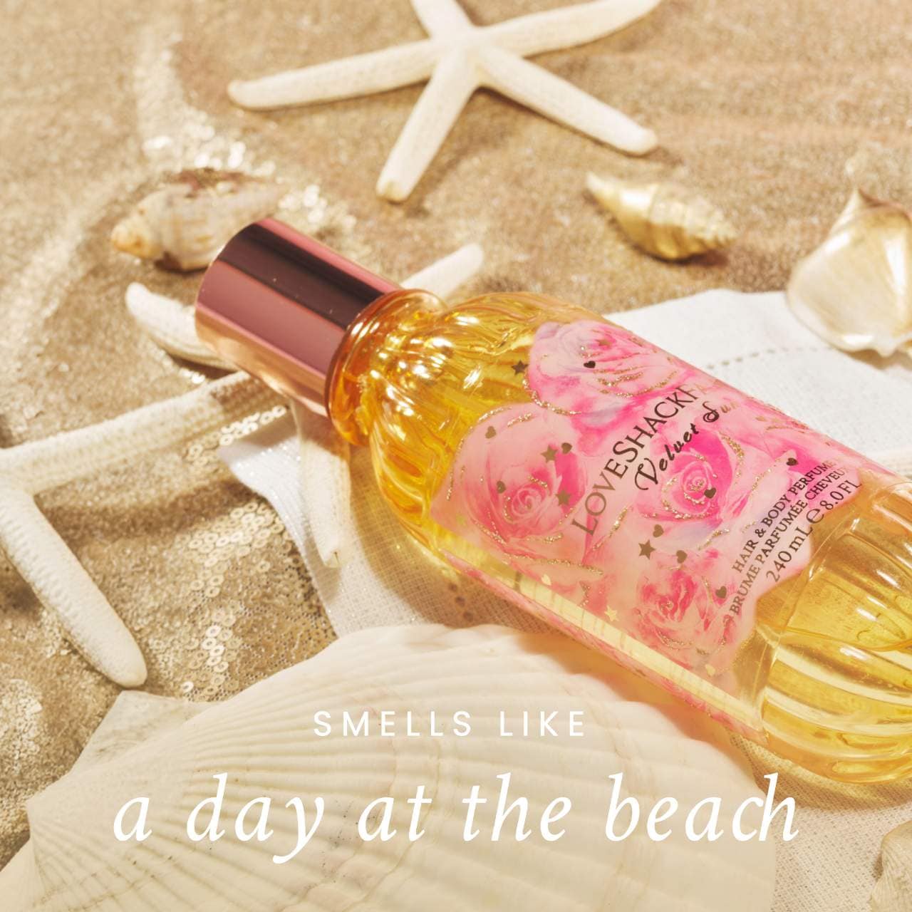 LoveShackFancy Velvet Sun Hair & Body Perfume Mist