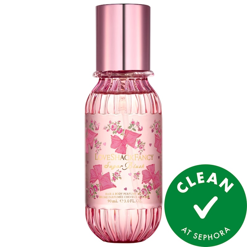 Sugar Blush Hair & Body Perfume Mist with Vanilla & Passion Fruit thumbnail 2