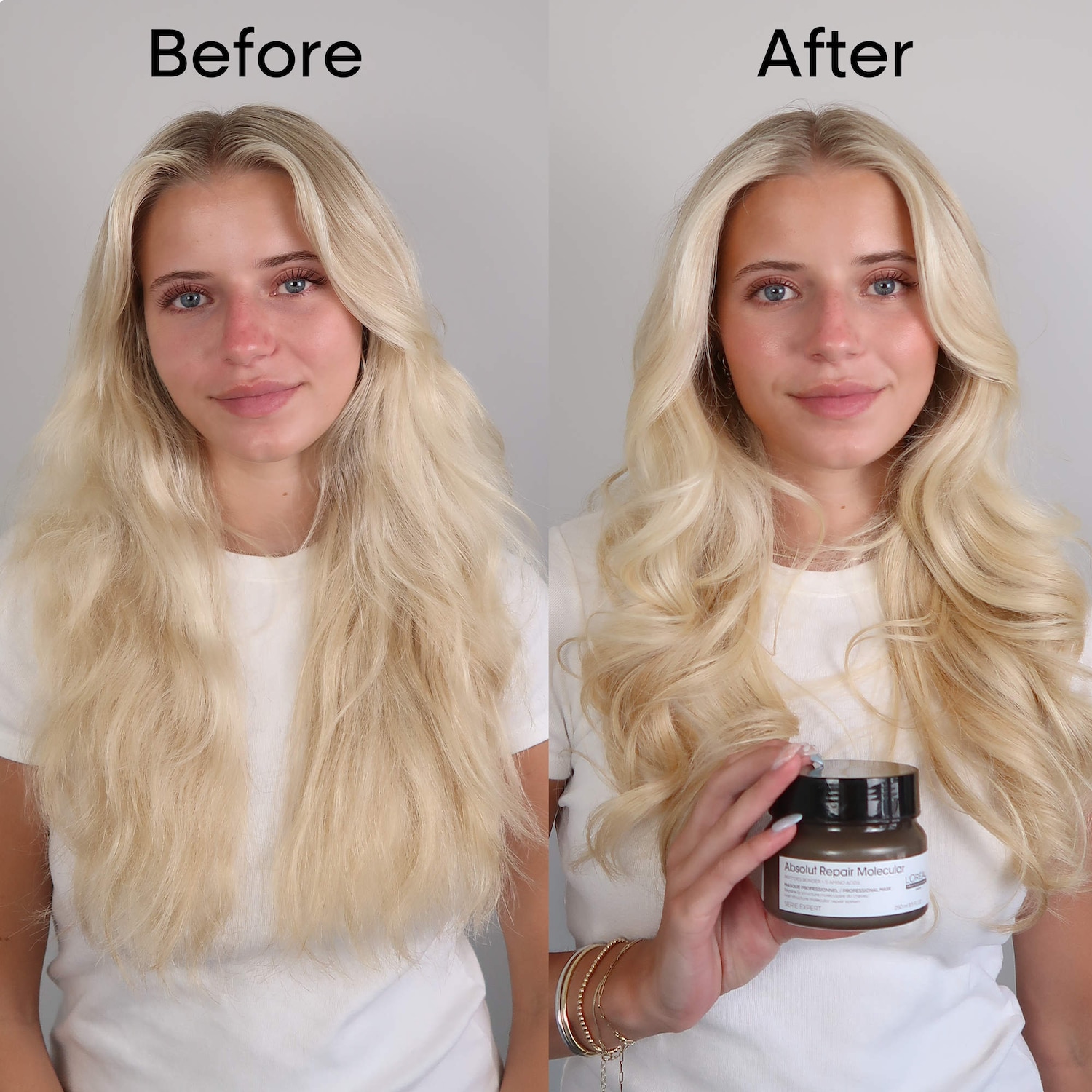 Absolut Repair Molecular Hair Mask for Damaged Hair - L'Oréal
