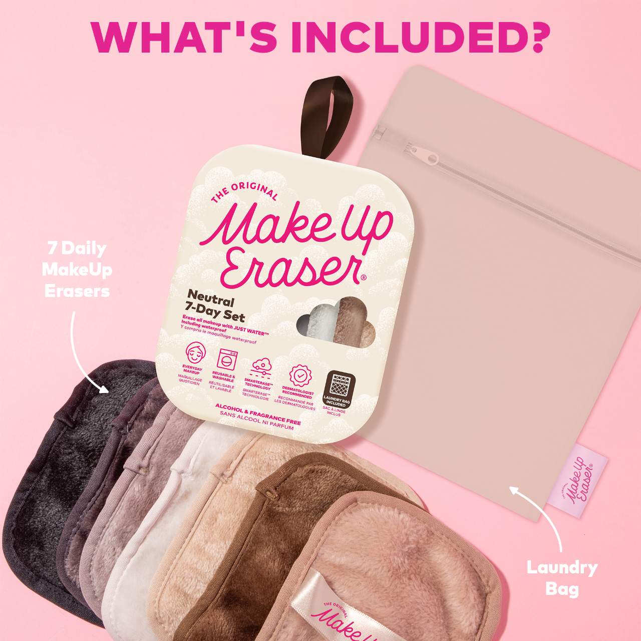 Многоразовое средство для снятия макияжа The Original MakeUp Eraser Neutrals, 7 дней — фото 4