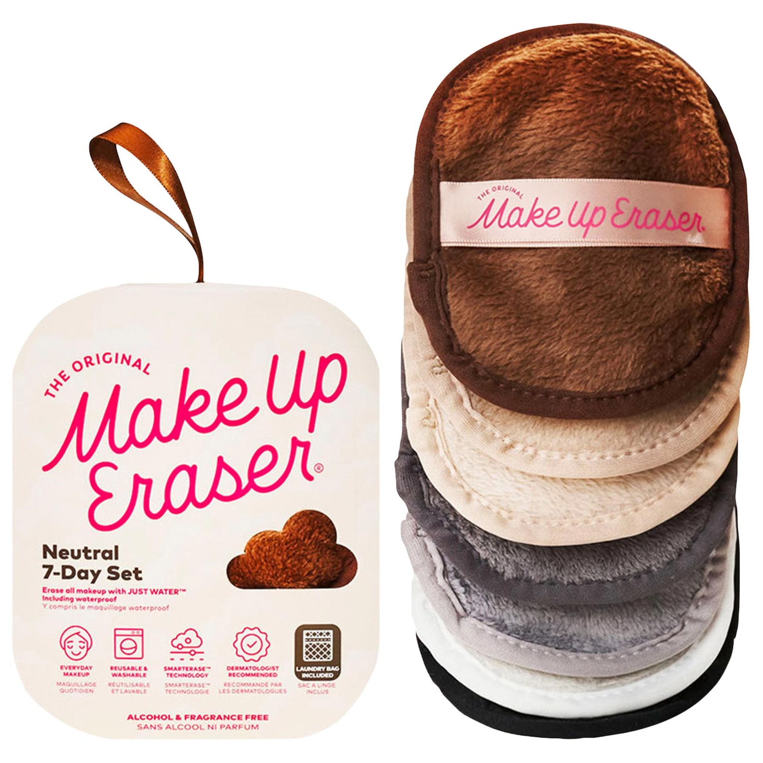 Многоразовое средство для снятия макияжа The Original MakeUp Eraser Neutrals, 7 дней — фото 1