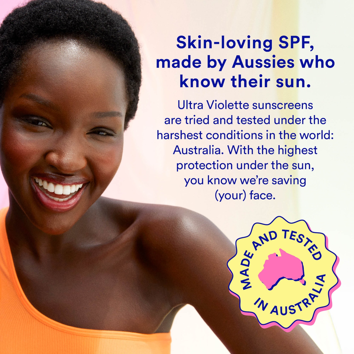 Queen Screen SPF 50+ Glowing Facial Sunscreen and Primer - Ultra