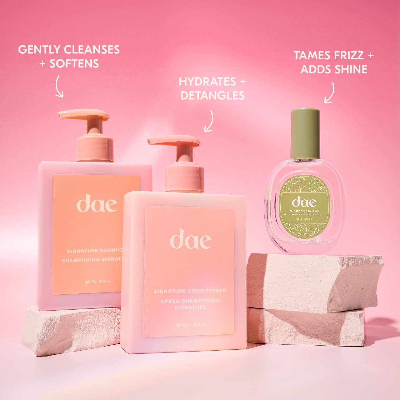 DAE - Brandclub - Tressed to Chill Hair Essentials Trio Value Set