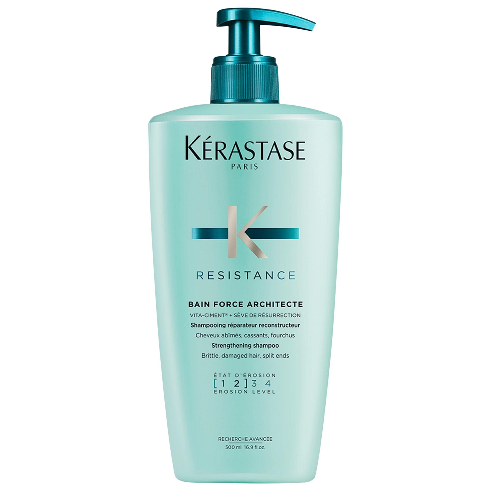 Kérastase Resistance Strengthening Shampoo for Damaged Hair from Heat Styling mL