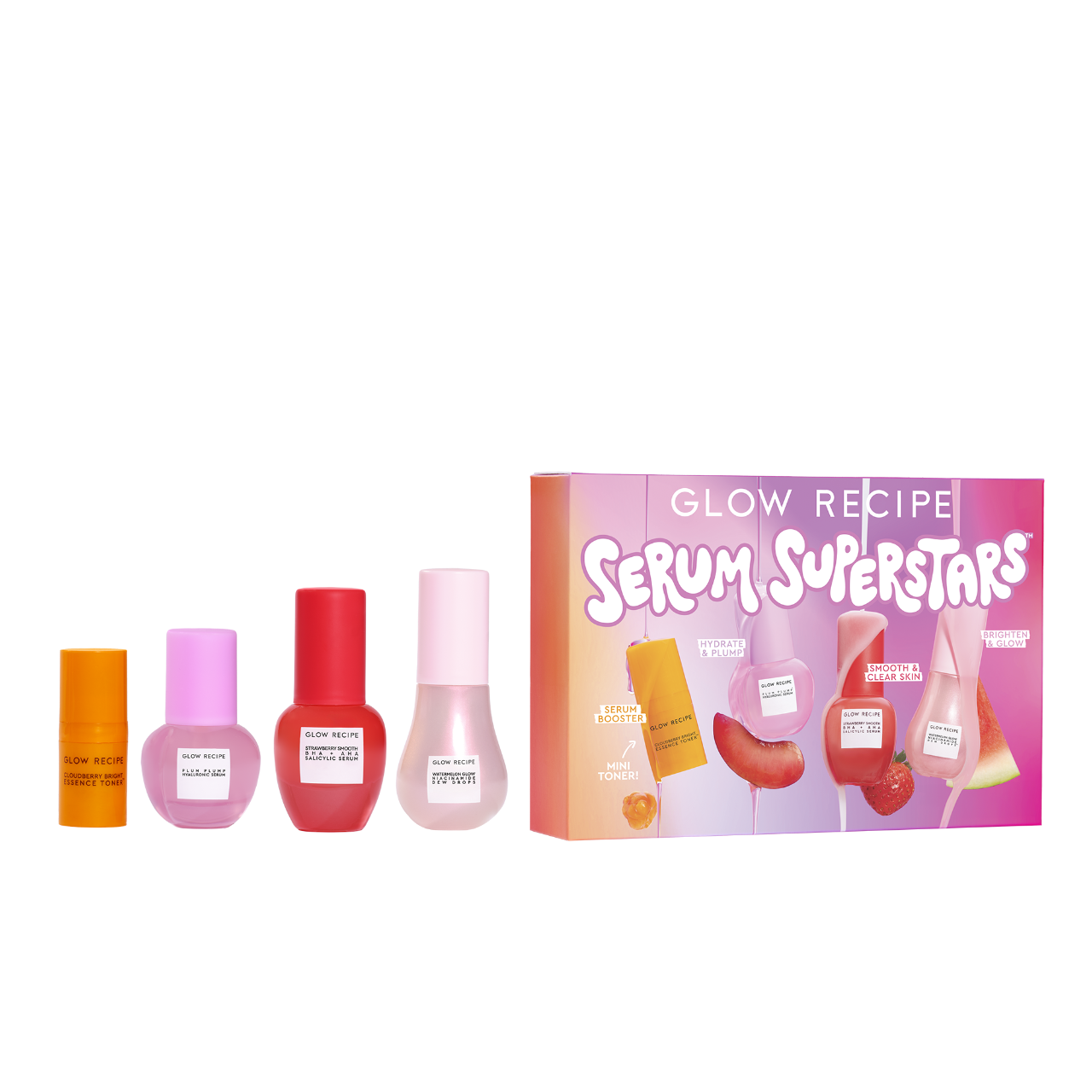 Glow Recipe - Brandclub - Serum Superstars Minis Kit