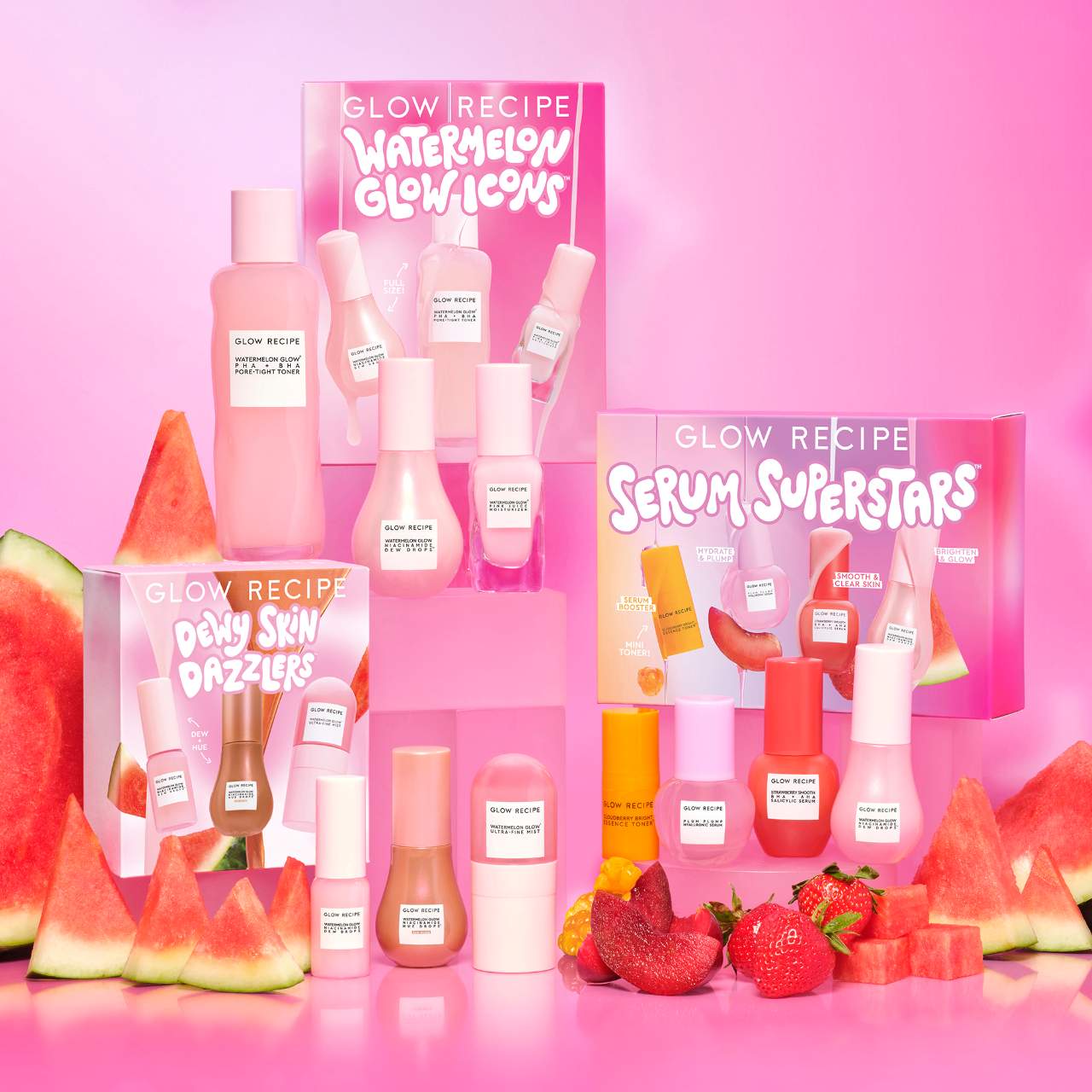 Glow Recipe - Brandclub - Serum Superstars Minis Kit