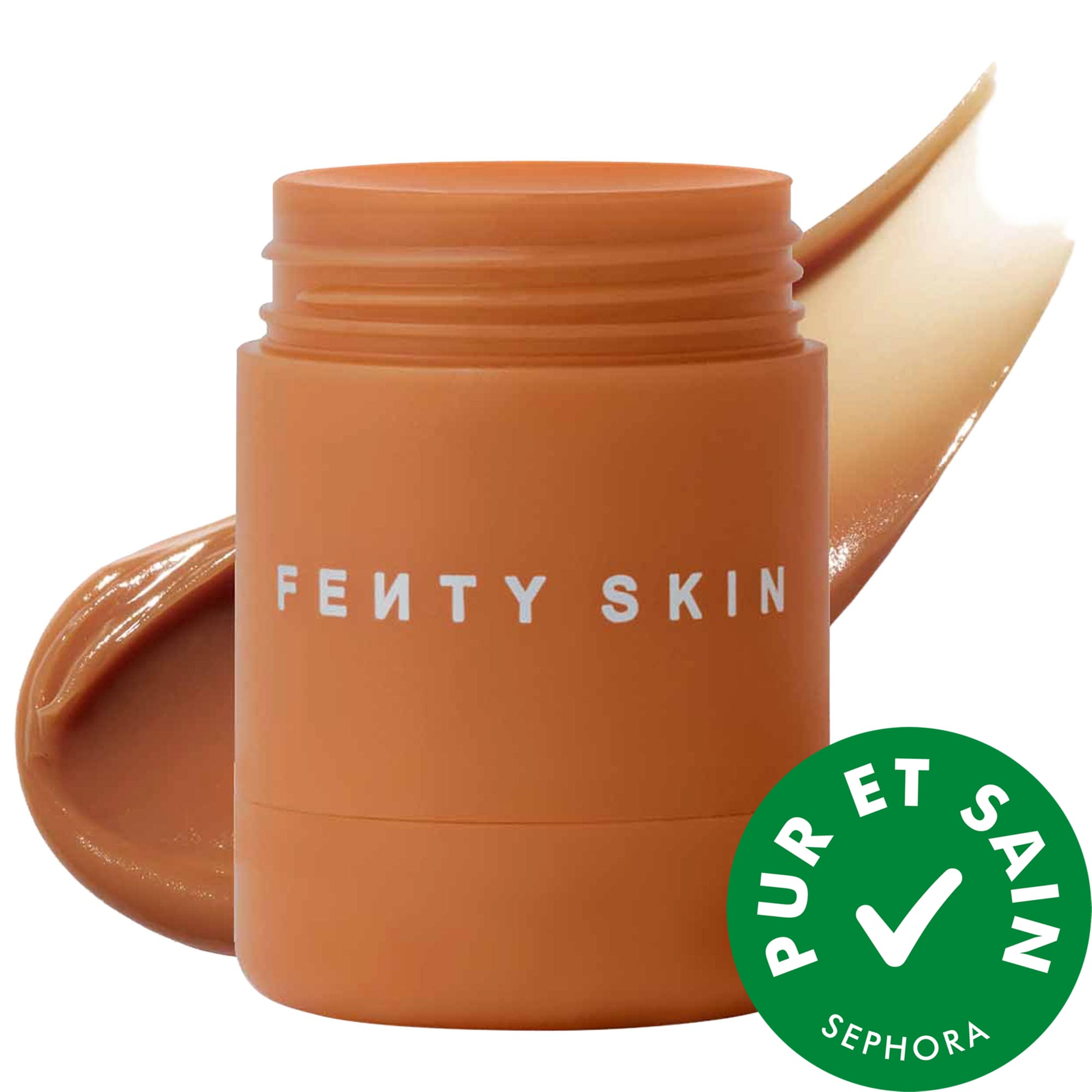 Fenty Beauty by Rihanna Masque pour les lèvres exfoliant Puddin récupération intense avec des stérols de grenade et la vitamine E 0.5 mL