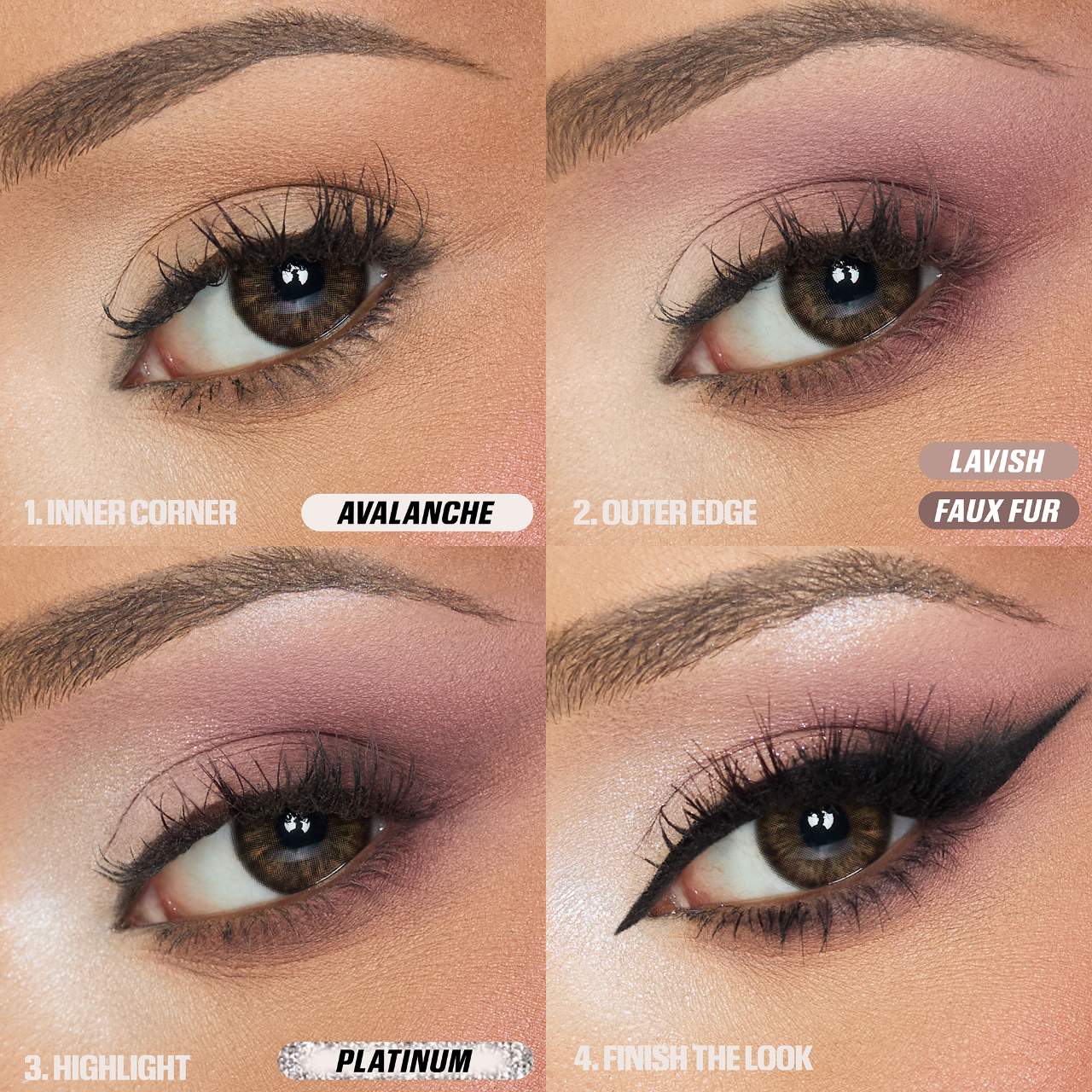 Палетка теней Huda Beauty Icy Nude — фото 8