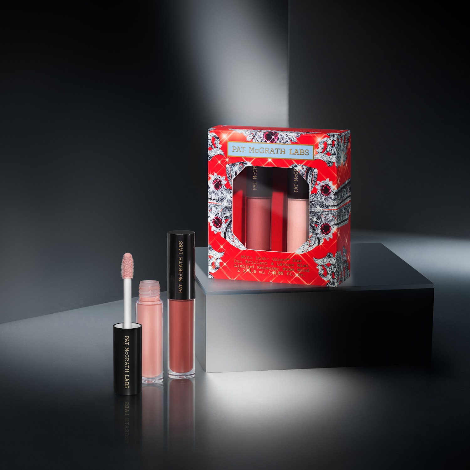 MINI LUST: GLOSS™ DUO LIMITED RELEASE: NUDE MOOD - PAT