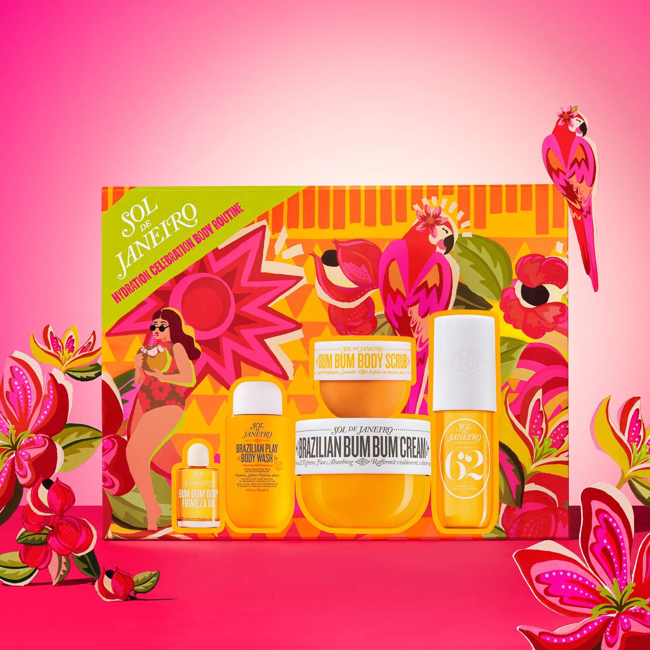 ボディローション SOL DE JANEIRO(3set) Sol De Janeiro Rio Brazilian 62 Body Retreat 3 pc Gift Set