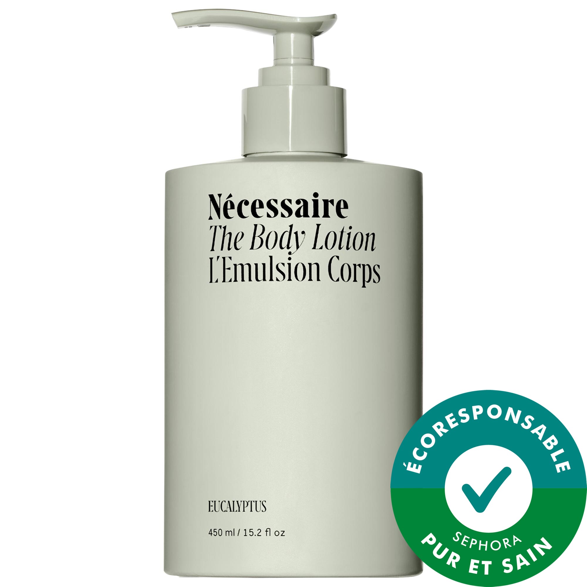 Nécessaire Lotion pour le corps raffermissante à l'eucalyptus avec cinq peptides et 2,5 % de niacinamide 15.2 oz / 450 ml