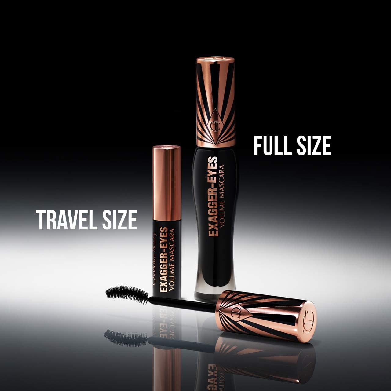 Мини-версия туши для объёма и подкручивания ресниц Charlotte Tilbury Exagger-eyes — фото 7