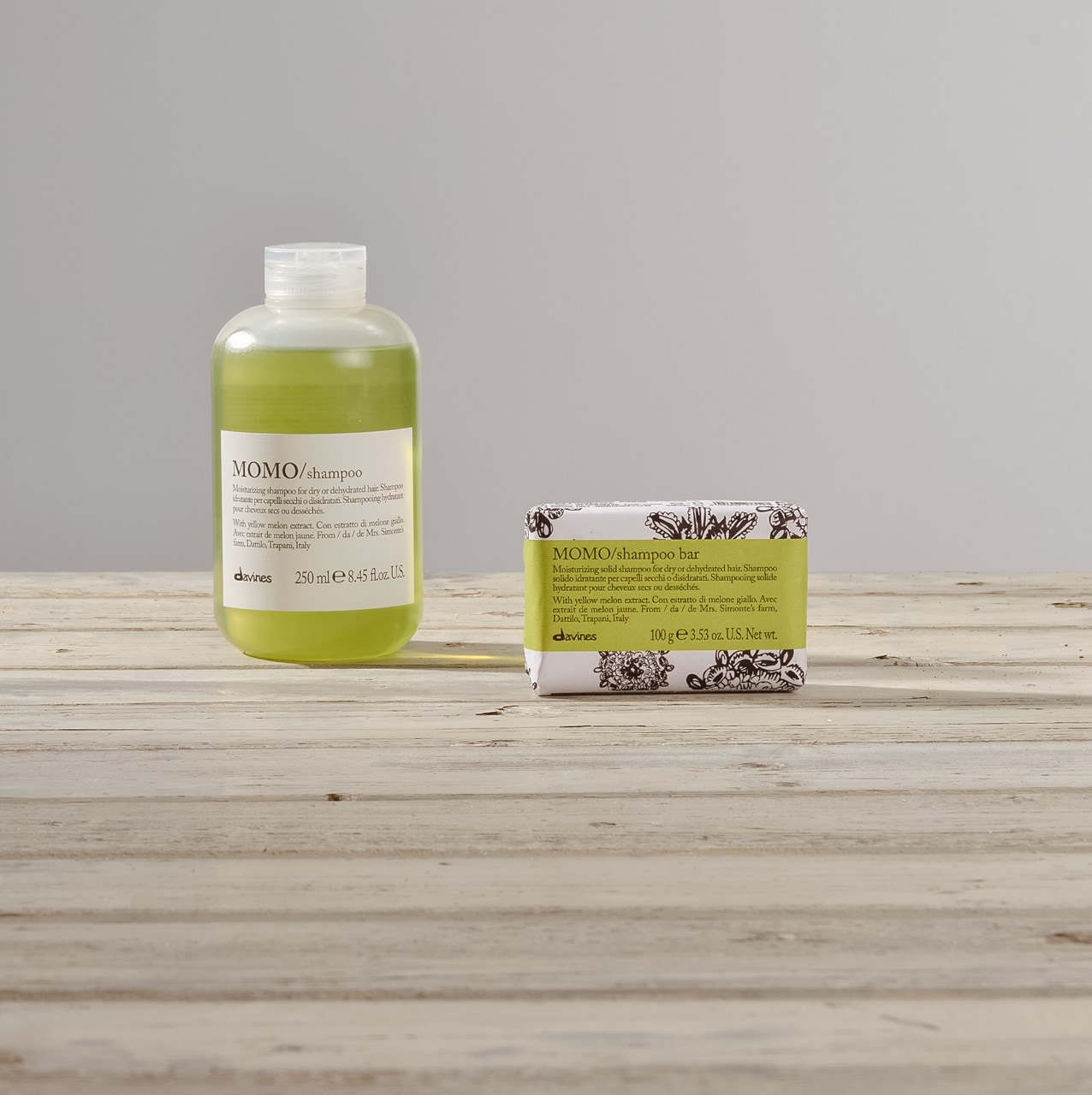 MOMO Hydrating Shampoo Bar for Dry Hair - Davines | Sephora