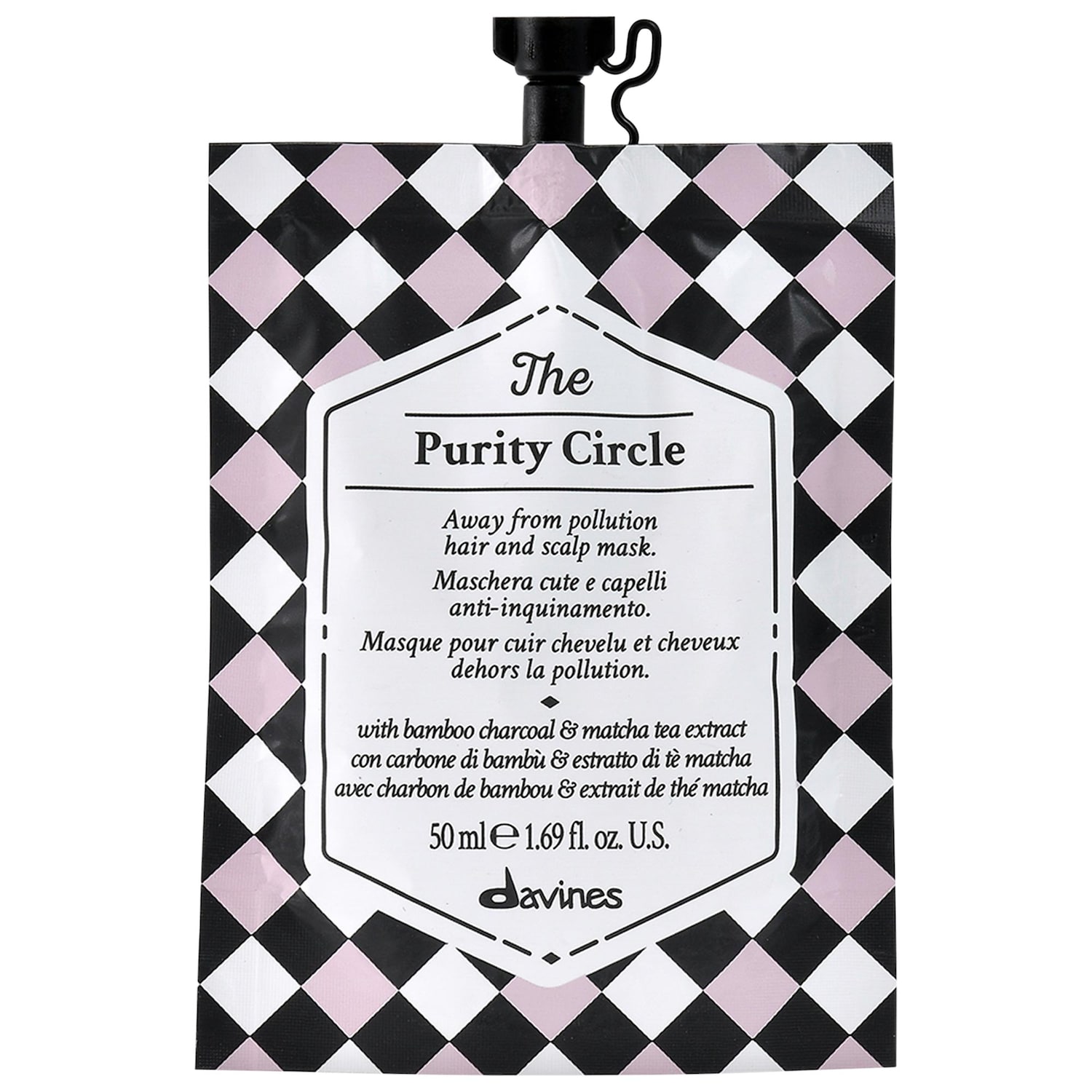Маска для волос для детокса кожи головы Davines The Purity Circle — фото 1